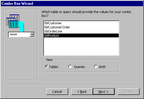 [Combo Box Wizard]