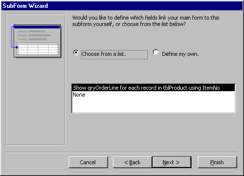 [SubForm Wizard]