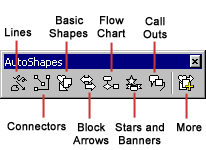 [AutoShapes toolbar]