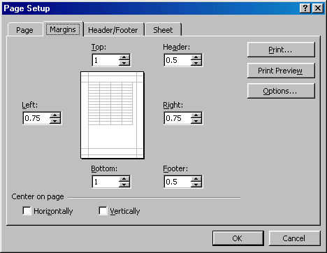 [Page Setup dialog box]