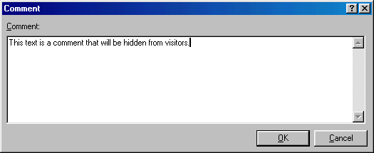[Comment window]
